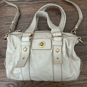 Marc by Marc Jacobs cream crossbody or wrist bag, soft leather